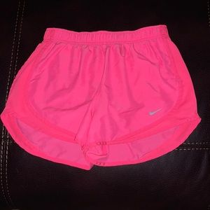 Pink Nike shorts